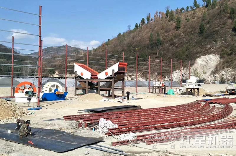 河南客戶小型石料場 河南客戶小型石料場