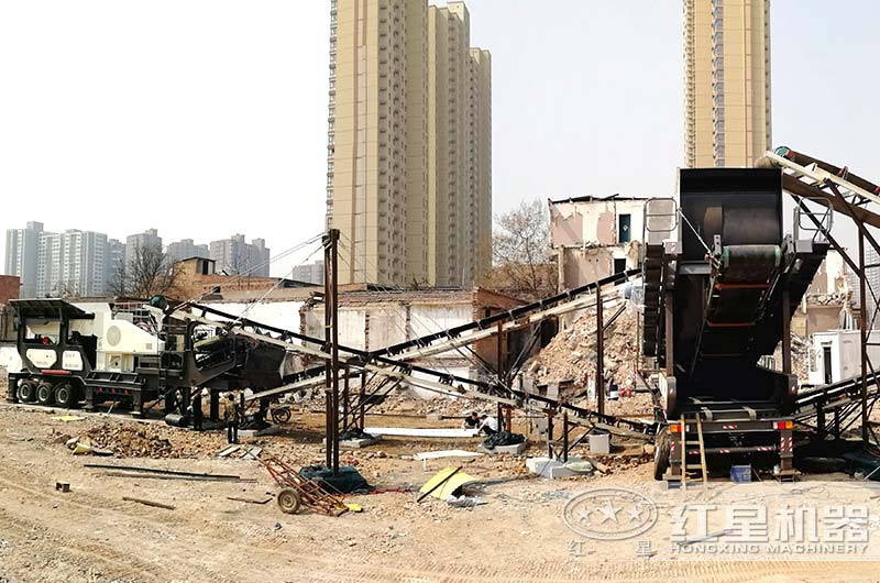時產100噸建筑垃圾處理全套設備 時產100噸建筑垃圾處理全套設備